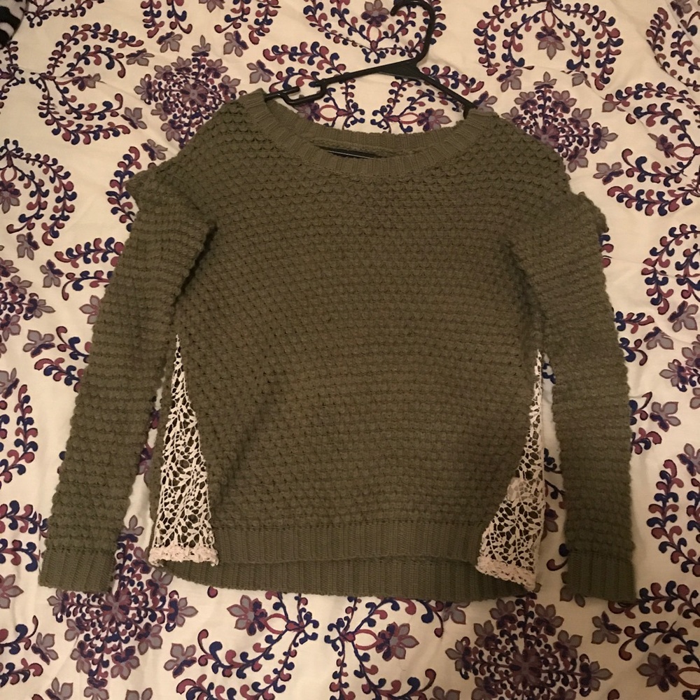 Sweater - Dark green